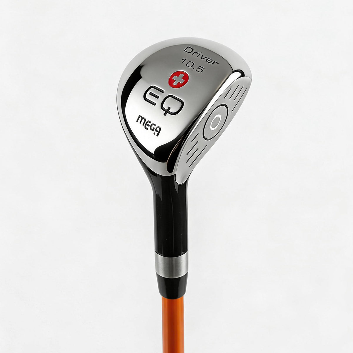 COOUV Mini Driver swing-trainer head close-up showing compact design for accuracy