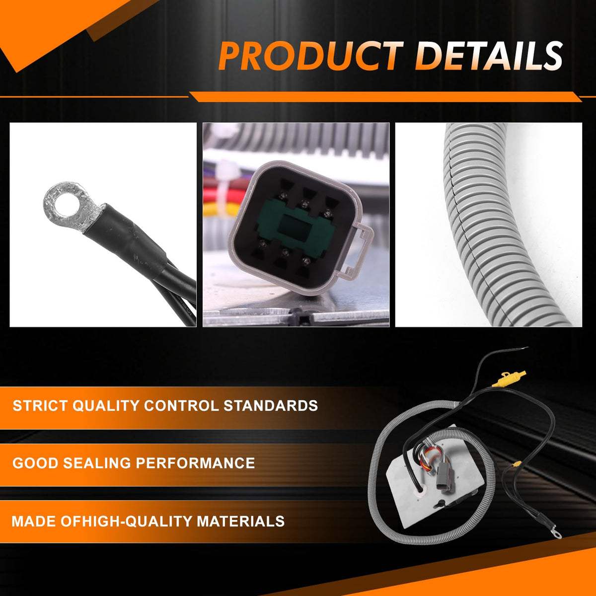 COPACHI quality-control badge indicates strict testing before shipment and dependable parts.