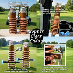 Durable copper construction beats plastic clips on rough terrain
