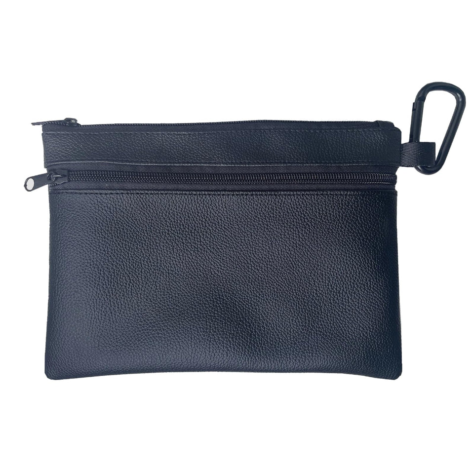 CORECISE Golf Ball Pouch front view shows compact storage on your bag