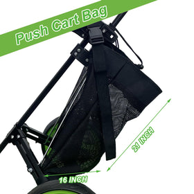 CORECISE golf cart organizer provides extra pockets for bottles and gloves