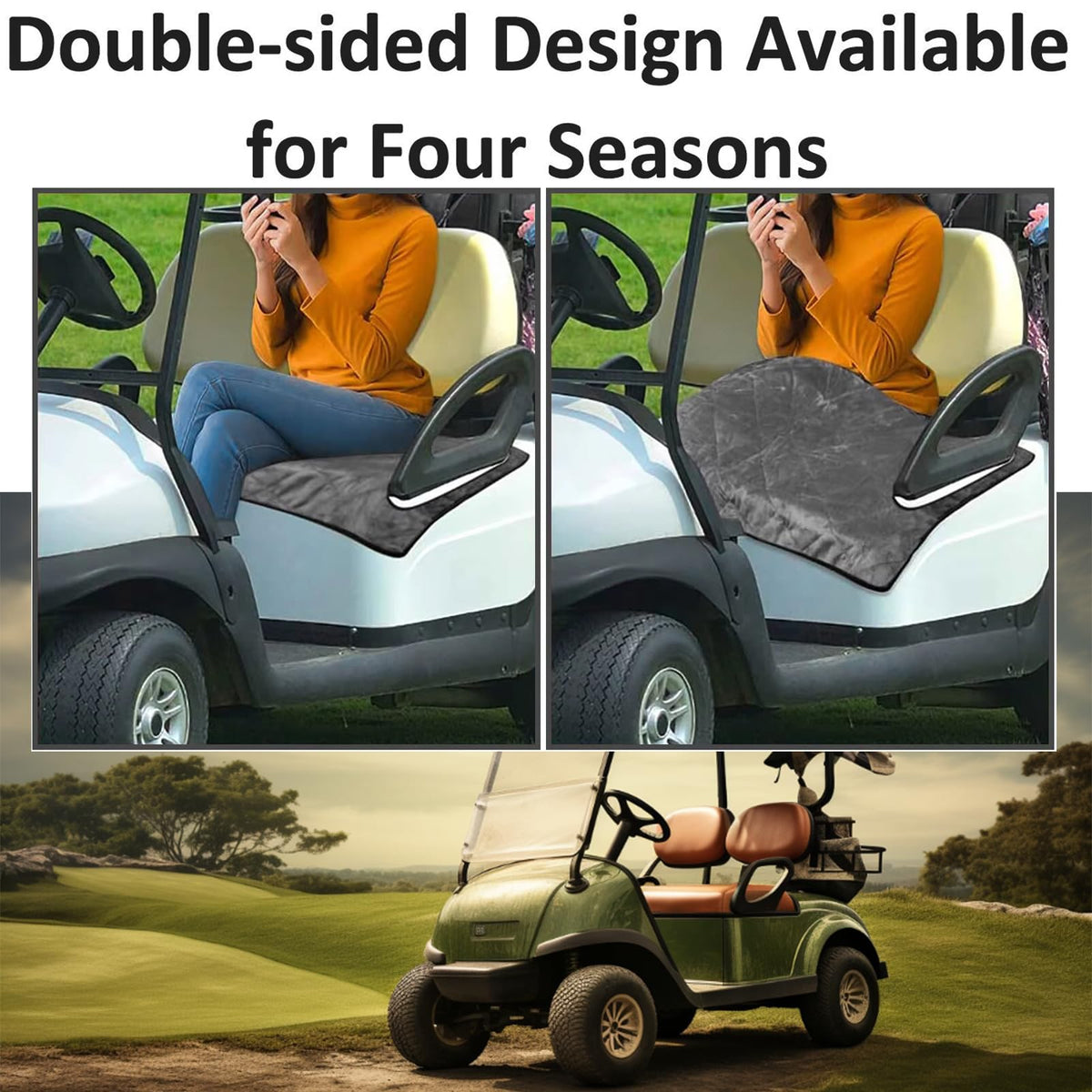 CORRBPEN Yamaha-fit seat cover adds cozy warmth to mornings.