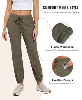 Cosmolle quick-dry pants four-pocket design for secure storage