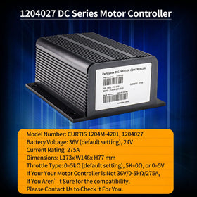 Cotether 1204M-4201 throttle input close-up highlighting 0–5KΩ compatibility.
