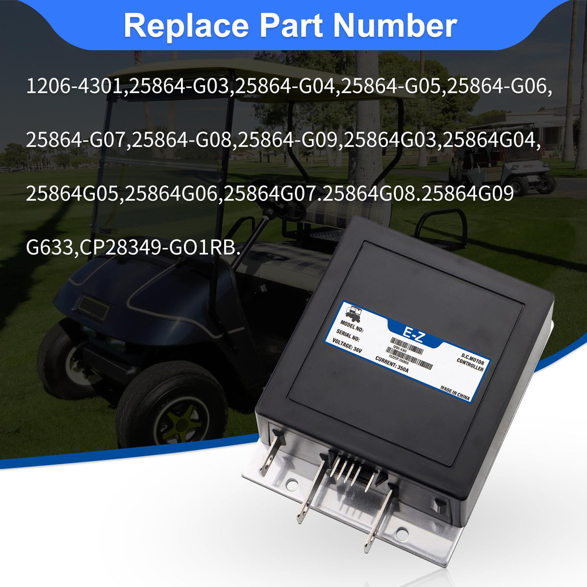 Cotether 1206-4301 controller side-assembly detail for easy install
