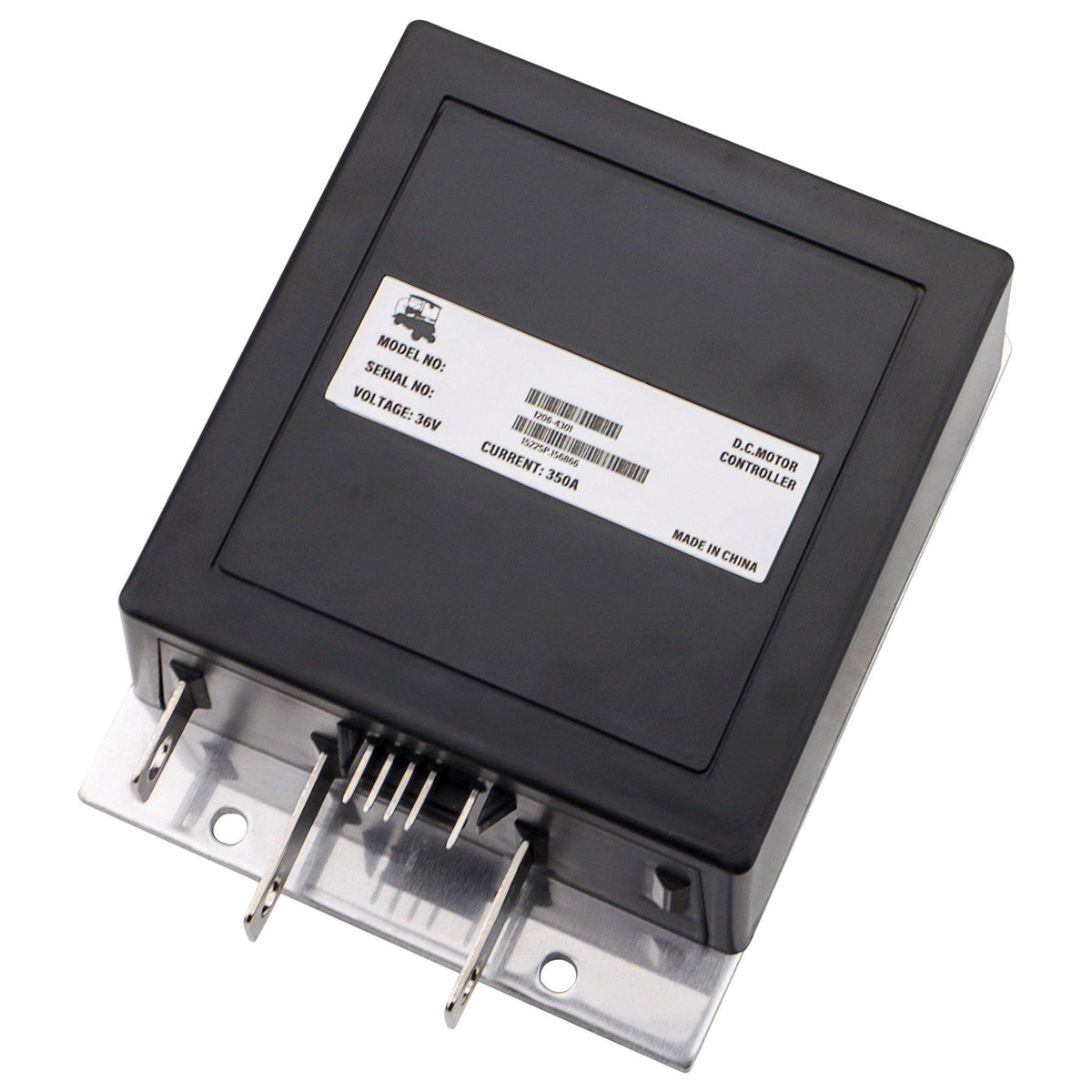 Cotether 36V ITS controller front view for EZGO Medalist/TXT, direct replacement option