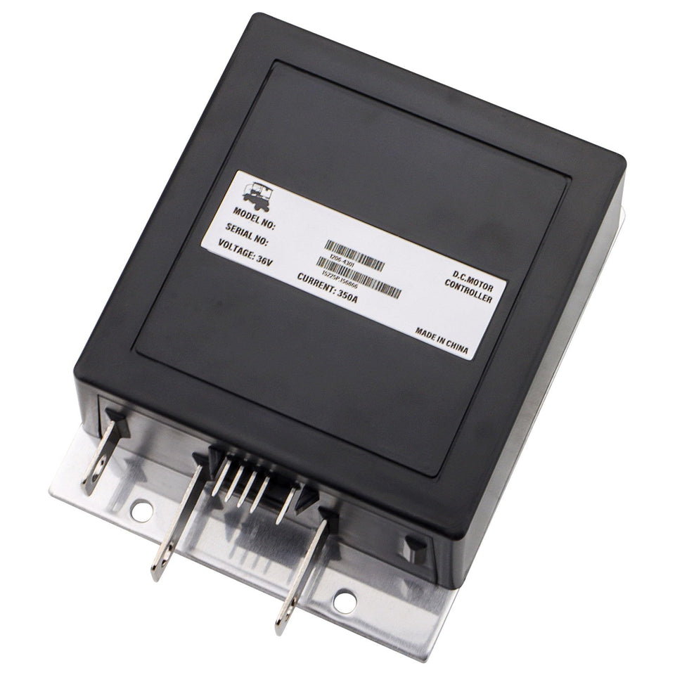 Cotether 36V ITS controller front view for EZGO Medalist/TXT, direct replacement option