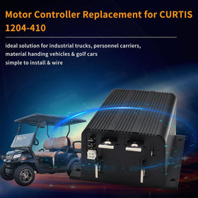 Cotether Curtis 1204 controller installation image demonstrates straightforward replacement process