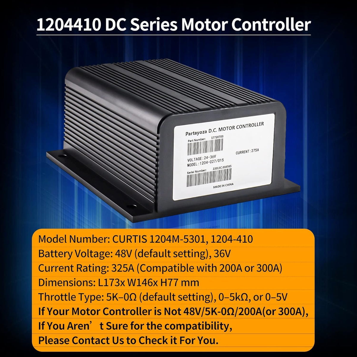 Cotether Curtis 1204 controller side view highlights durable housing and easy installation
