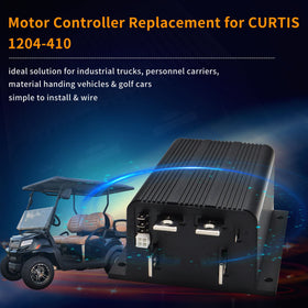 Cotether copper bus power connections on Curtis controller
