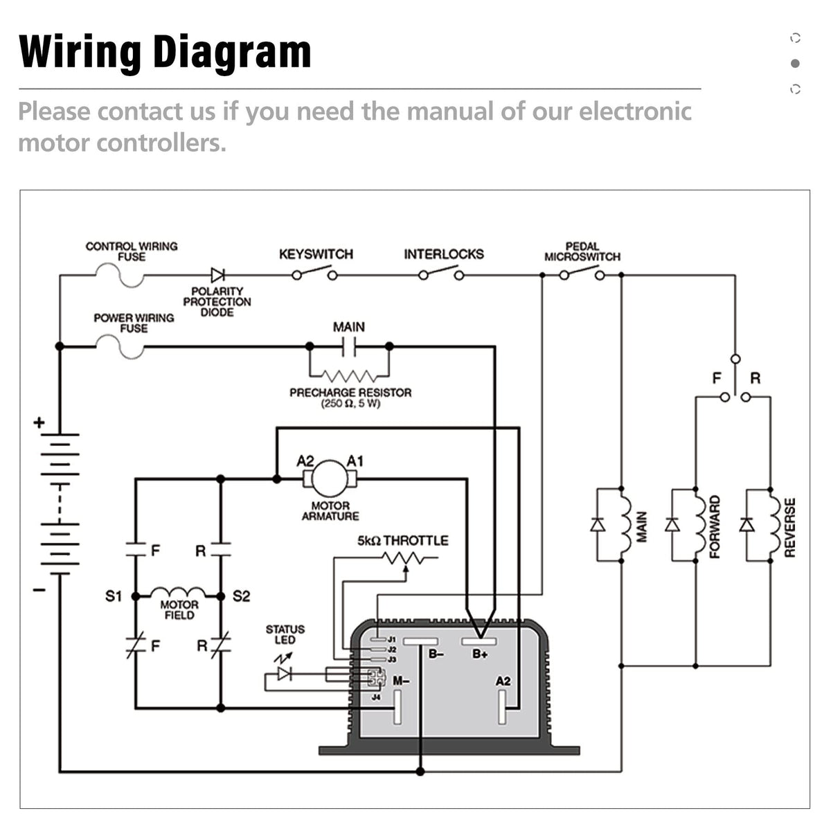 Cotether Curtis 1204M connectors for easy push-on wiring setup