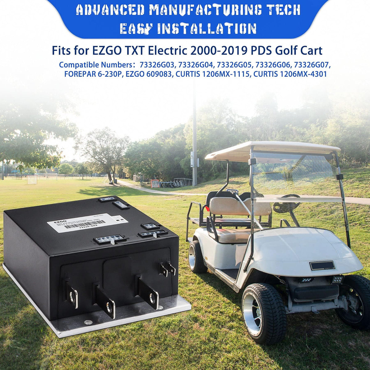 Cotether ITS throttle compatibility with EZGO TXT highlighting precise response