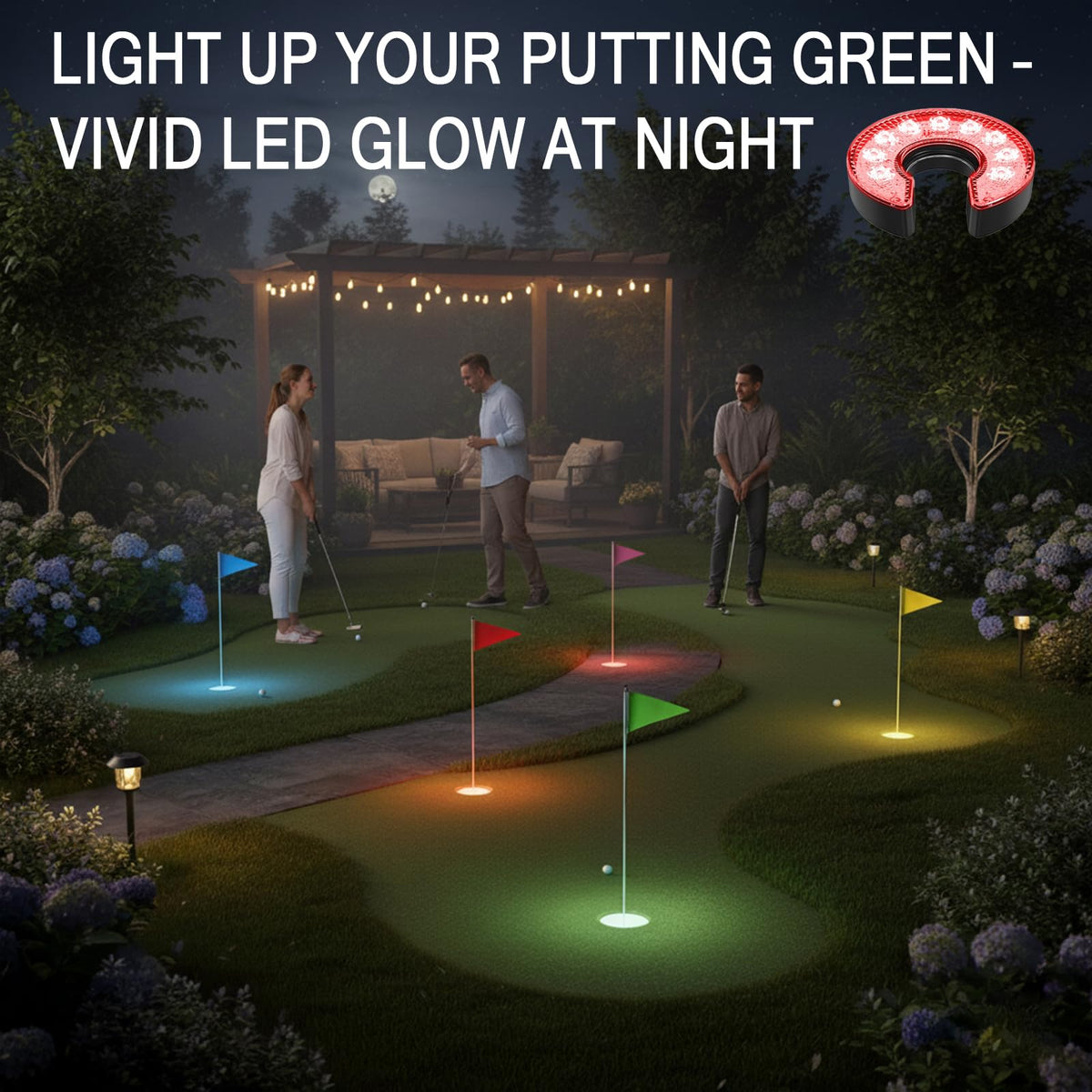 Cotkkstt long-lasting LED battery life for extended night play