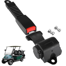 Courage Joy Kindness retractable belt extended to 61 inches for secure seating.
