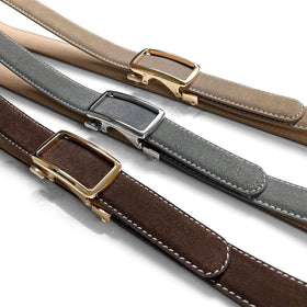 Cowboy Craft 1-inch width belt delivers a sleek profile for outfits.