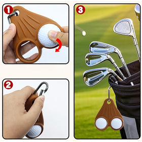 Cowenhey Golf Bag Attachment Carabiner for hands-free carry on the move