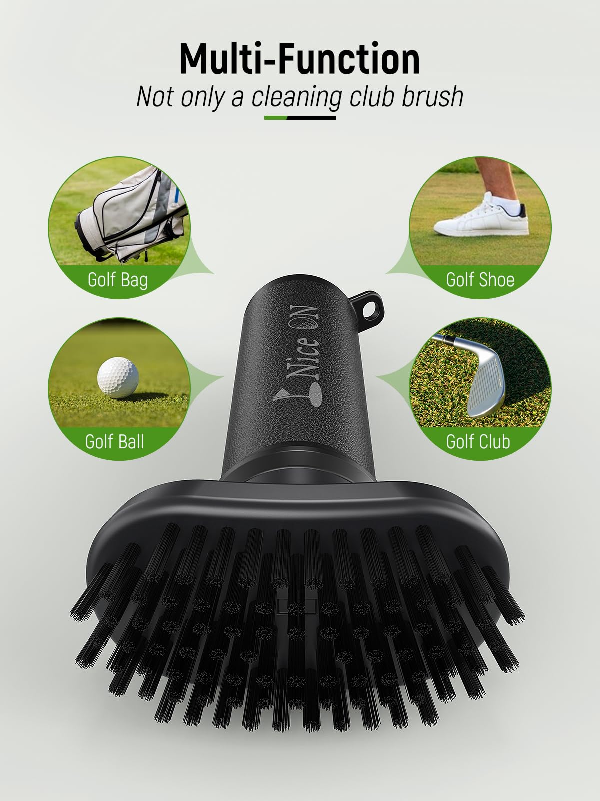 Ergonomic CPZFLYED brush handle providing comfortable grip during cleaning