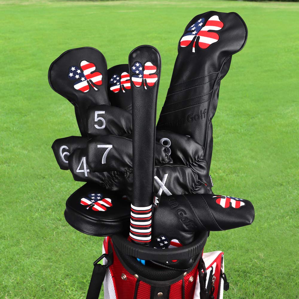 Craftsman Golf alignment-sticks case holds two sticks securely.