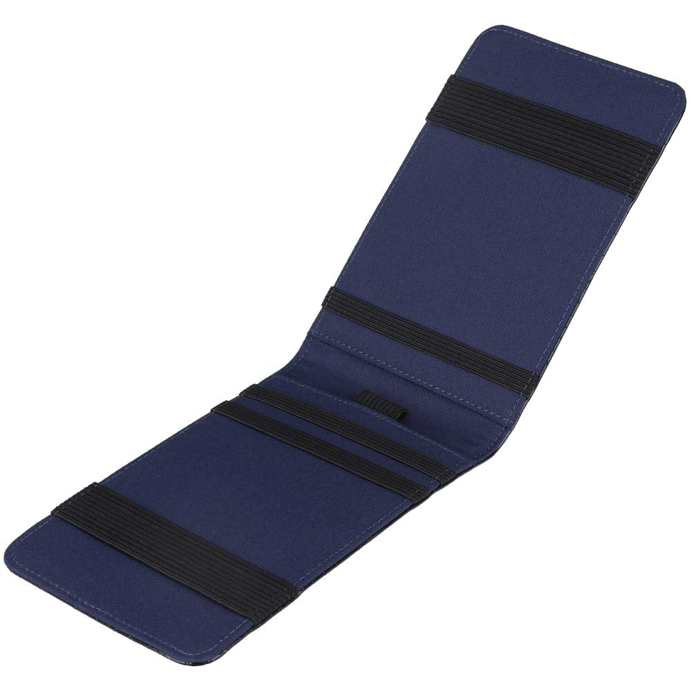 Slim back-pocket design allows easy access on the course.