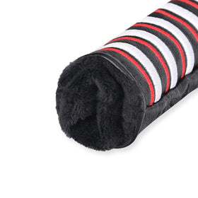 Elegant bag accessory complements any golf setup.