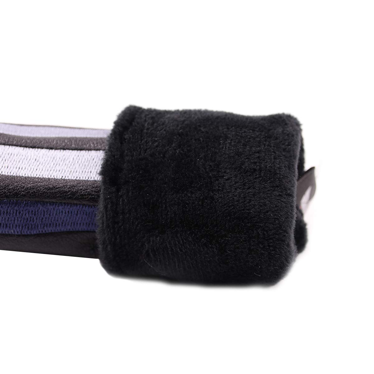Craftsman Golf premium leather-look cover with black fleece lining protects sticks.