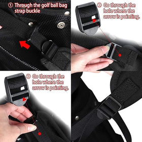 Craftsman Golf bag strap installation guide for fast setup