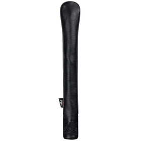 Craftsman Golf black fleece-lined cover protects alignment sticks during travel.