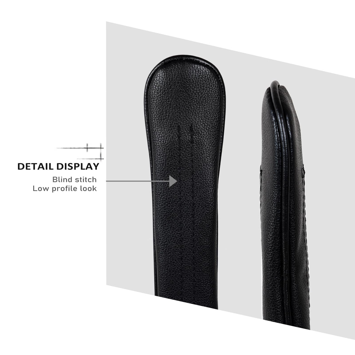 Craftsman Golf leather cover interior — soft fleece lining guards sticks