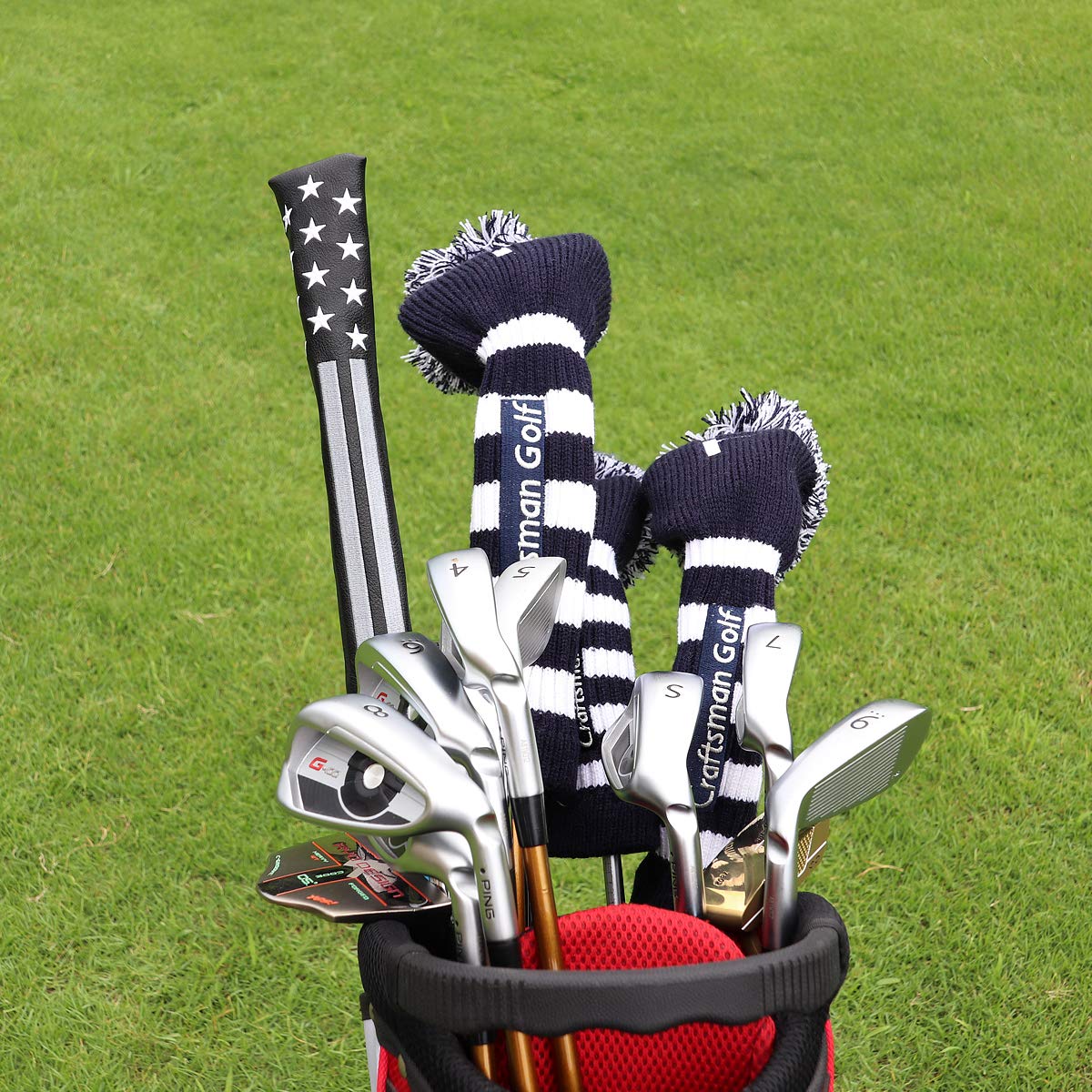 Craftsman Golf three-dimensional silhouette shows craftsmanship and storage efficiency.
