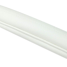 Craftsman Golf Classic white leather stick cover stitched edge and durable build.