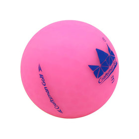 Craftsman Golf crystal pink ball improves visibility on grass