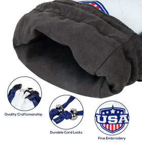CRAFTSMAN GOLF Drawstring Closure Pouch provides quick access to essentials