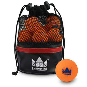 Craftsman Golf matte balls in a bag for easy transport on course