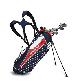 Craftsman Golf lightweight bag top view for quick club access