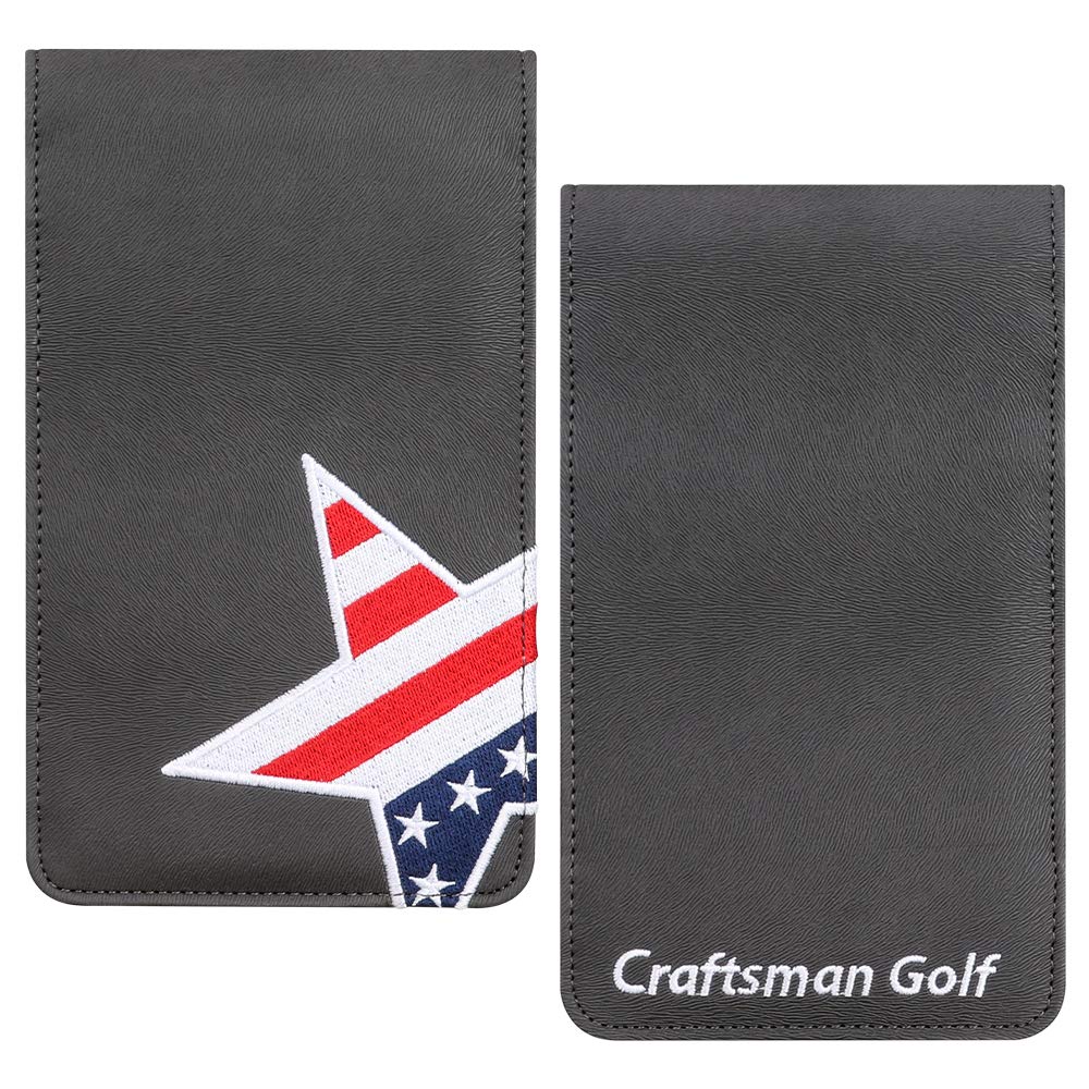 Craftsman Golf on-bag display shows versatile golf accessory.