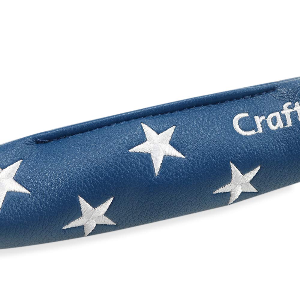 Craftsman Golf premium synthetic leather exterior enhances durability and premium feel.