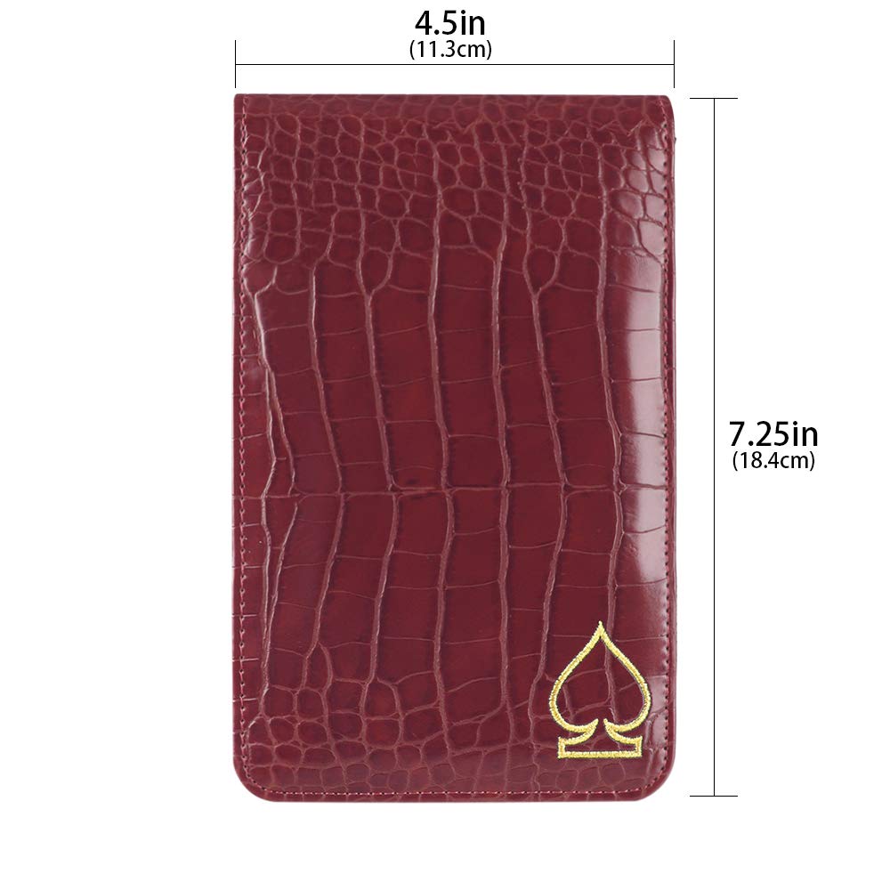 CRAFTSMAN GOLF crocodile-pattern PU leather texture feels premium during rounds