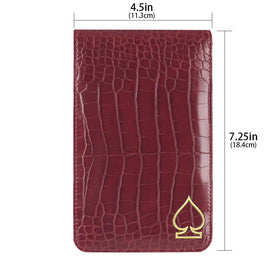 CRAFTSMAN GOLF crocodile-pattern PU leather texture feels premium during rounds