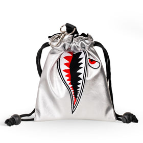 Craftsman Golf Shark Leather pouch with hook keeps valuables secure on the bag