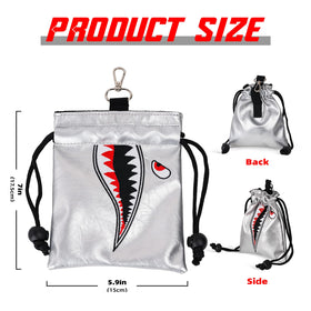 Craftsman Golf Shark Leather pouch watch pocket protects your timepiece during play