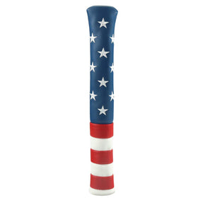 Craftsman Golf Stars and Stripes alignment cover with patriotic design protects two sticks.