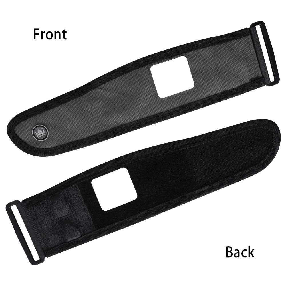 Craftsman Golf universal magnetic strap is adjustable to fit most rangefinders.
