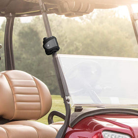Craftsman Golf universal magnetic strap sticks to a club for ready pickup.
