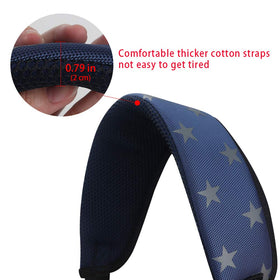 Craftsman Golf waterproof strap with padded shoulder provides even weight distribution