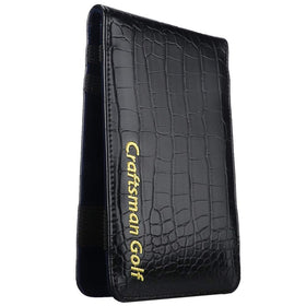 CRAFTSMAN GOLF yardage book cover keeps pages organized on the course.