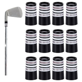 CRAFTYMELODY ferrules set with double silver ring design enhances club style and fit