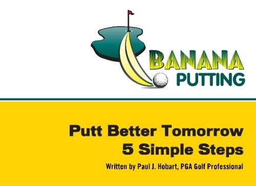 CREATESPACE Banana Putting setup helps you align your stroke for consistent greens.