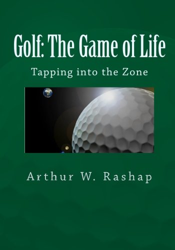 Createspace golf zone mind cover illustrating focus for better course play