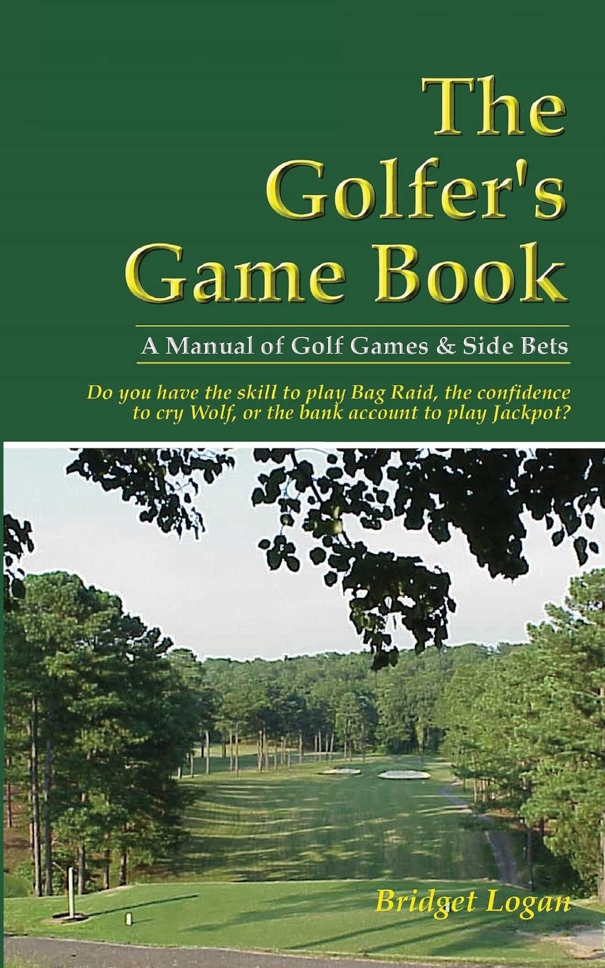 CREATESPACE The Golfer's Game Book cover, a handy guide for on-course side bets and friendly challenges.