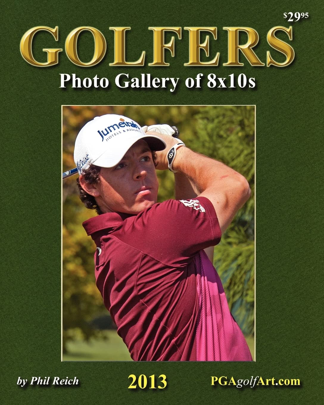 CREATESPACE golfers photo gallery 8x10s for display and autograph opportunities.